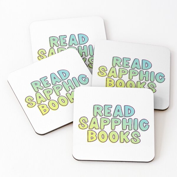 Item preview, Read Sapphic Books (yellow/blue) designed and sold by rissidesigns.