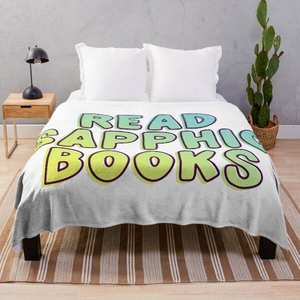 Item preview, Read Sapphic Books (yellow/blue) designed and sold by rissidesigns.
