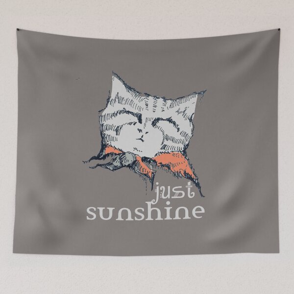 Item preview, Cat Red scarf sunshine designed and sold by manuelunsui.
