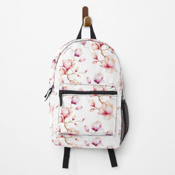 Item preview, Beautiful watercolor pink magnolia pattern designed and sold by IoanaHraball.