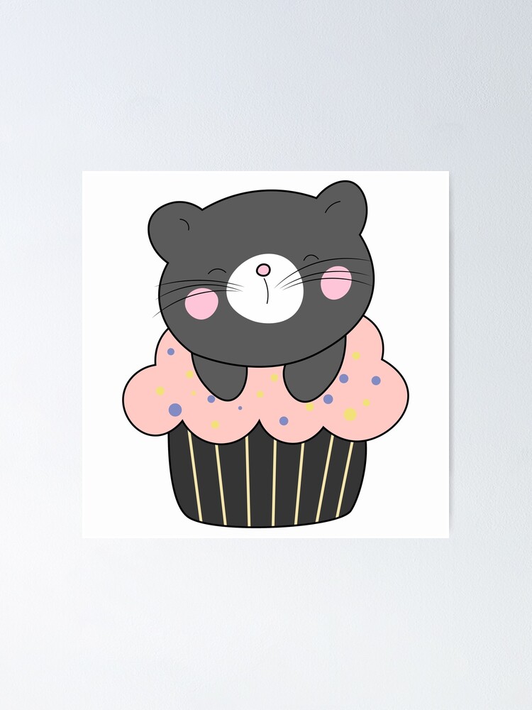 Kawaii Cupcakes, Kitty, and Chef 