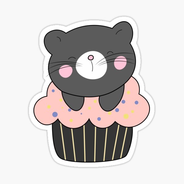 Cupcake Stickers  Cat-TasticWondersLLC