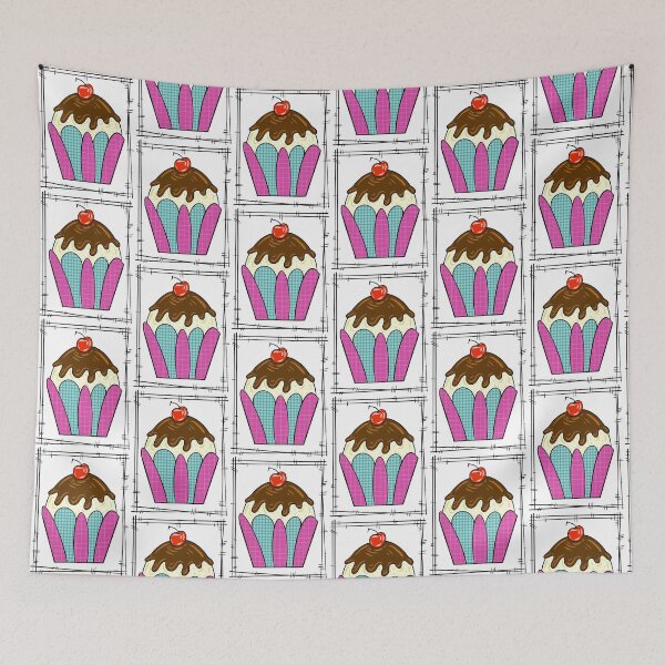 Item preview, Cupcake Design Quilt  designed and sold by missmann.