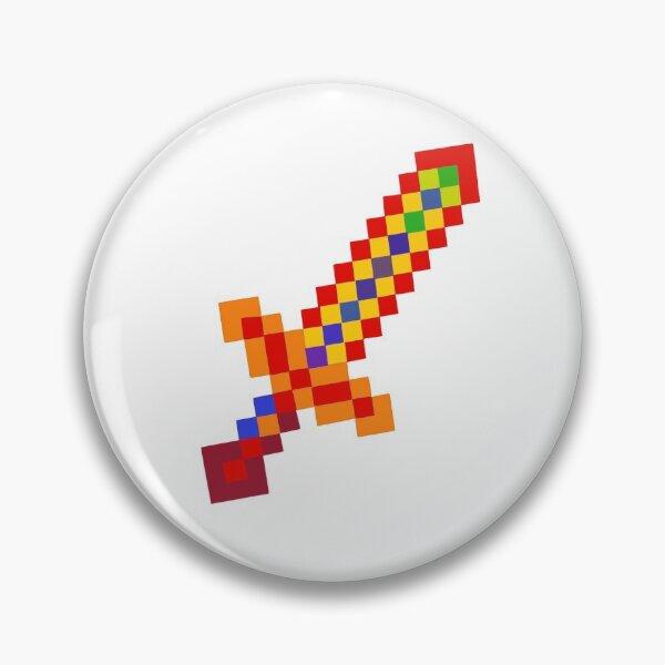 Item preview, Lgbt minecraft sword  designed and sold by babadeebabadai.