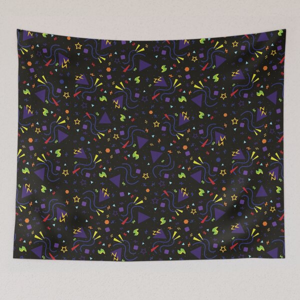 Item preview, nostalgic 90s movie theatre / bowling alley / roller rink / arcade carpet designed and sold by Kdogtop.