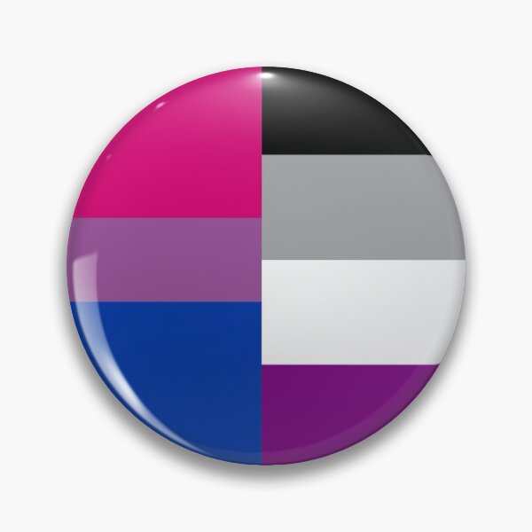Artikelvorschau, biromantische und asexuelle Flagge entworfen und verkauft von luvscreen.