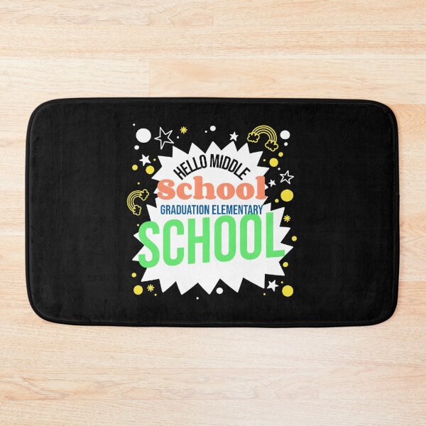 Item preview, Hello middle school graduation elementary school - High school student designed and sold by mr&mrsmalik malik.