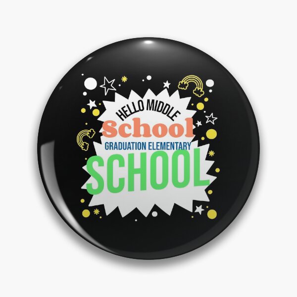Item preview, Hello middle school graduation elementary school - High school student designed and sold by mr&mrsmalik malik.