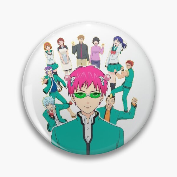 Item preview, Saiki K Characters designed and sold by Audreylswims.