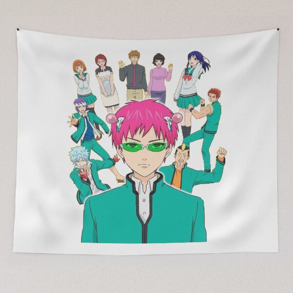 Item preview, Saiki K Characters designed and sold by Audreylswims.