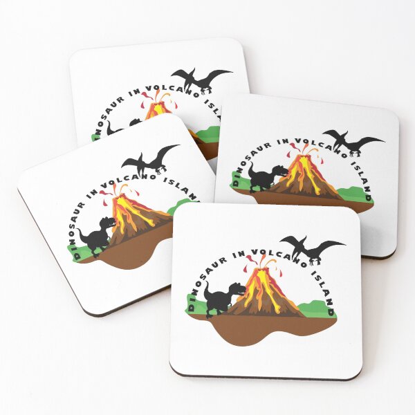 Item preview, dinosaurs in volcano island designed and sold by Aymanerachif.