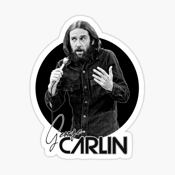 Item preview, Retro George Carlin Dark Tribute  designed and sold by acquiesce13.