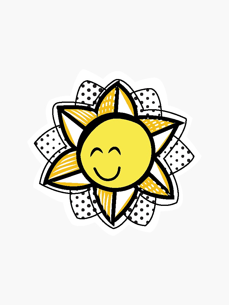 Dotty the Smiley Sun by BunchofSunshine