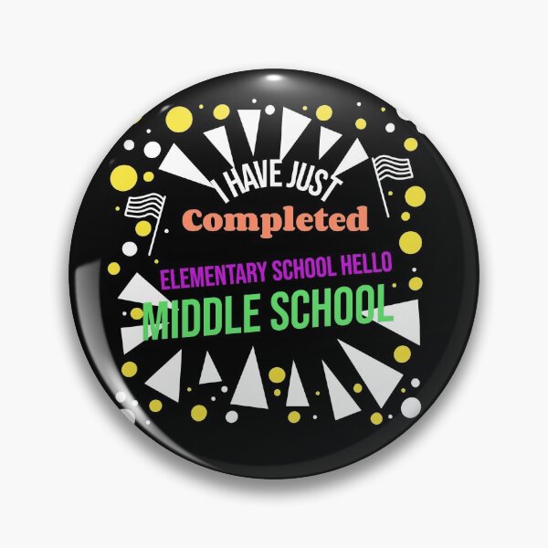 Item preview, Hello middle school graduation elementary school- elementary school graduation gift designed and sold by mr&mrsmalik malik.