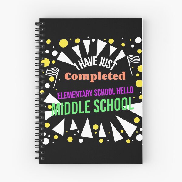 Item preview, Hello middle school graduation elementary school- elementary school graduation gift designed and sold by mr&mrsmalik malik.
