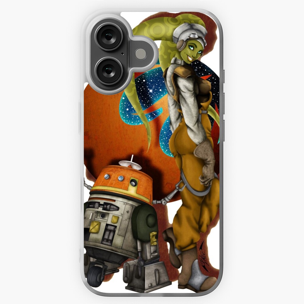 Hera Syndulla with Chopper Sticker