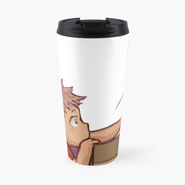 baby yuuji reaching for water Travel Mug