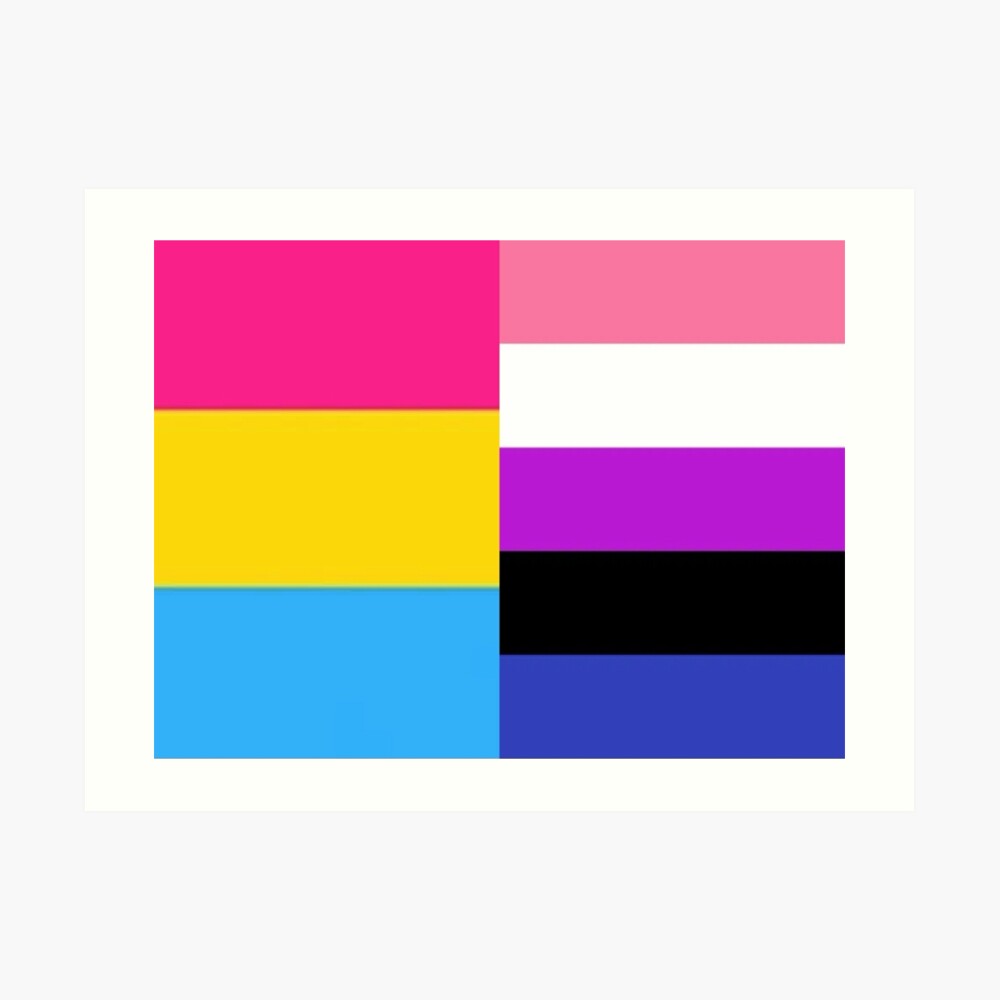 Pansexual Panromantic Pan Sticker - Non Binary Uno Reverse Card