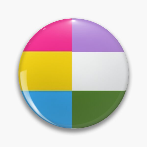 Item preview, pansexual and genderqueer flag designed and sold by luvscreen.