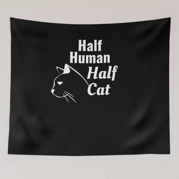 Item preview, Half Human Half Cat - Cat Lover designed and sold by BellaVille.