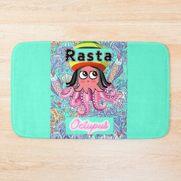 Item preview, Rasta Octopus designed and sold by Flirt-Teez.