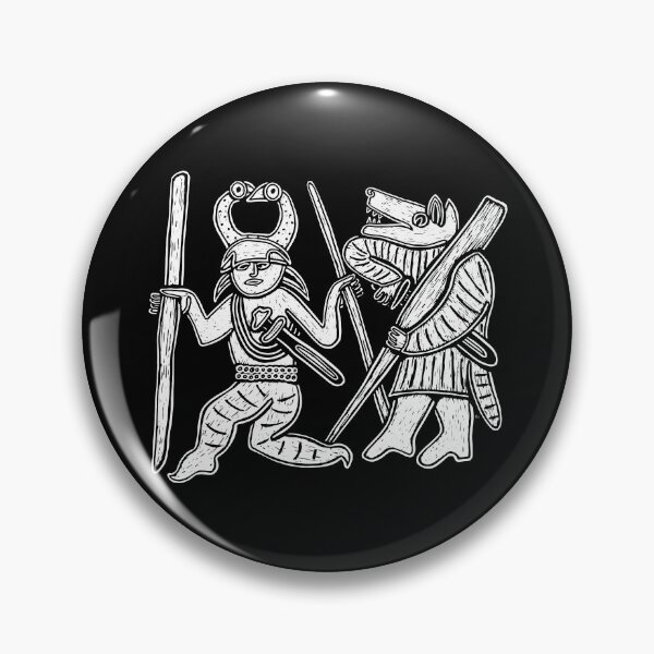 Item preview, Odin and Berserker Ulfhednar from Torslunda Plates designed and sold by laforma.