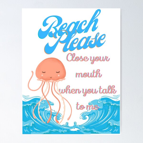Item preview, Beach Please designed and sold by speakupandshine.