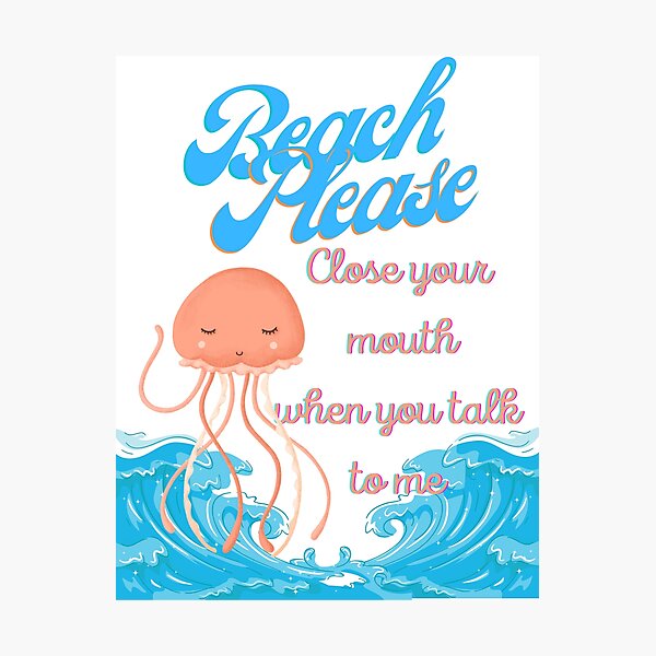 Item preview, Beach Please designed and sold by speakupandshine.