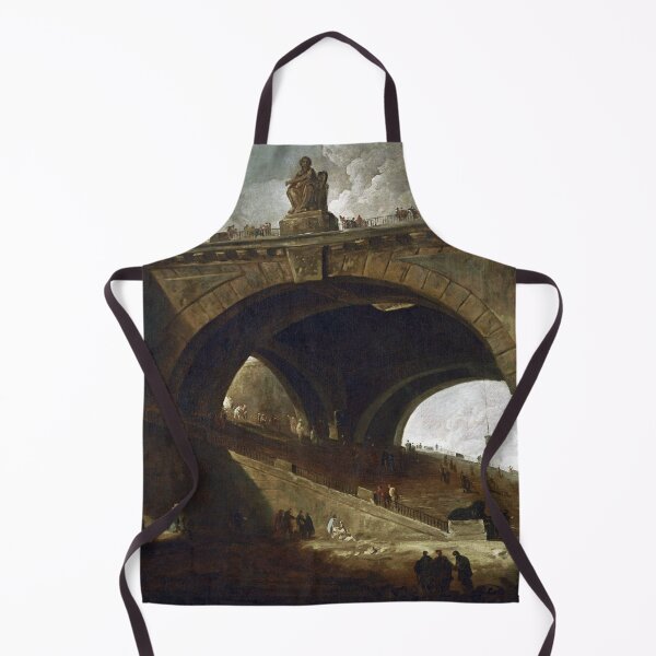 Item preview, The Old Bridge, by Hubert Robert designed and sold by JustContemplate.