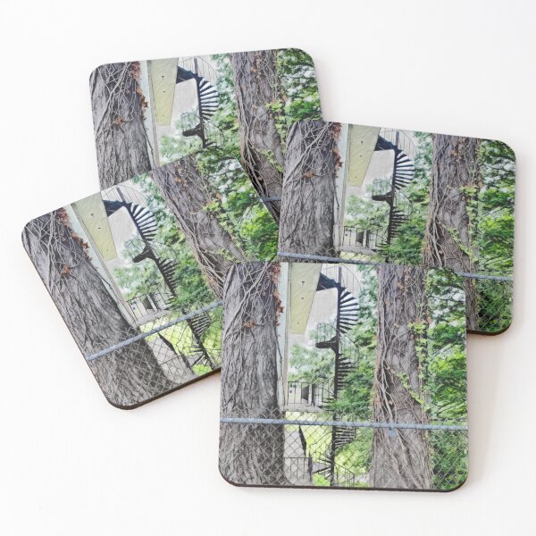 Item preview, Spiral Staircase & Trees  designed and sold by Madelyn Paige.