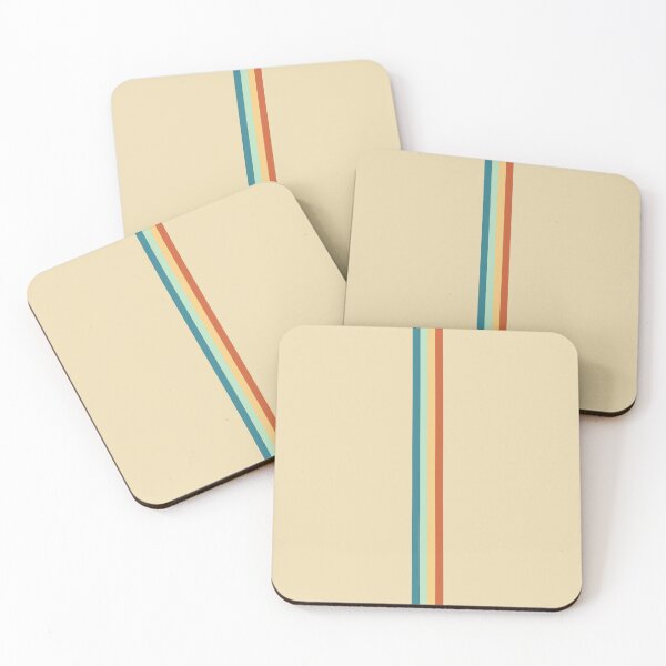 Item preview, Retro Vintage Style Minimal Stripes designed and sold by ind3finite.