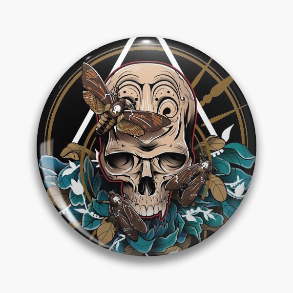 Item preview, Death Head designed and sold by etcherSketch.