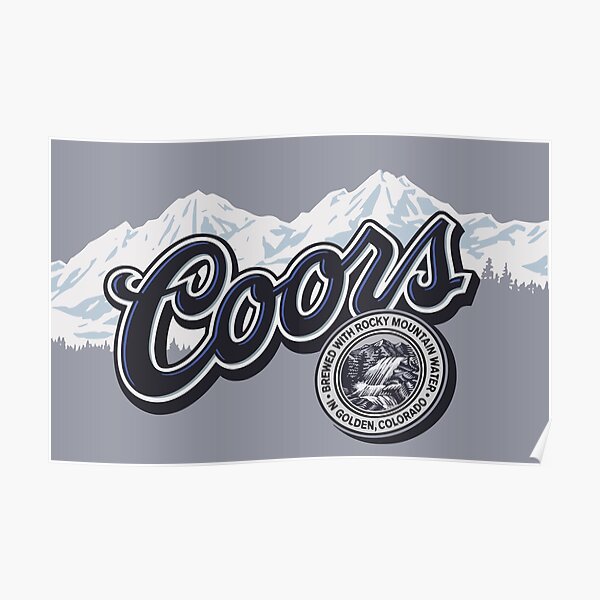 coors poster vintage coors poster vintage