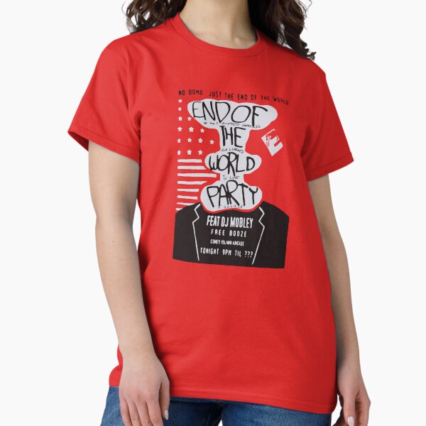 Item preview, Mr. Robot End of the World Party Tee designed and sold by SenorRickyBobby.