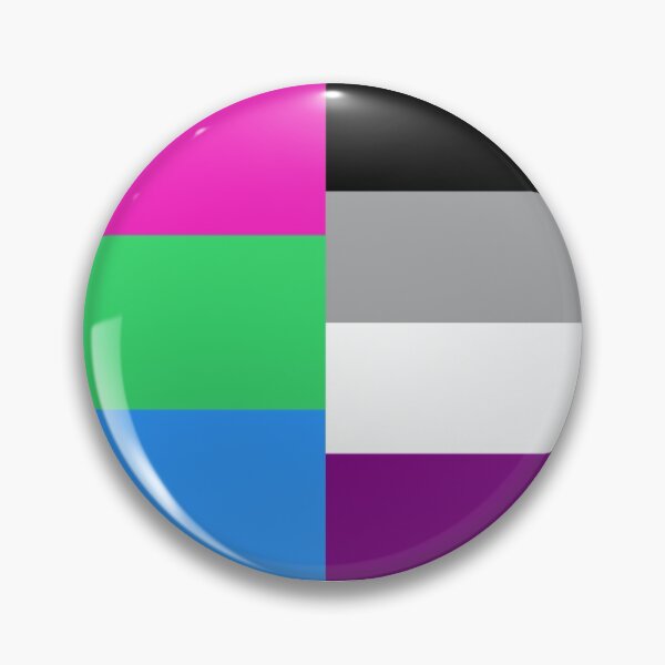 Item preview, polyromantic and asexual flag designed and sold by luvscreen.
