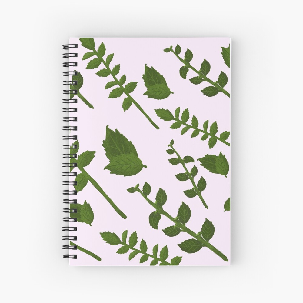 Minty Pastels Paper Spiral Notebook