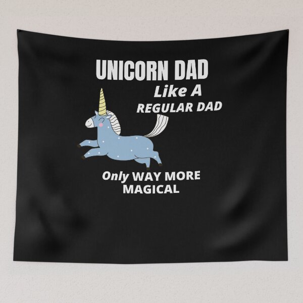 Item preview, Unicorn Dad Like A Regular Dad Only Way More Magical designed and sold by BellaVille.