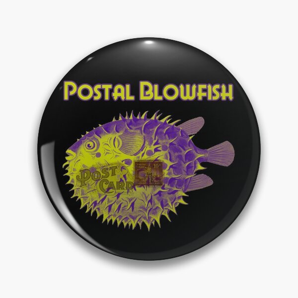 Item preview, Postal Blowfish designed and sold by ICheckmateThee.