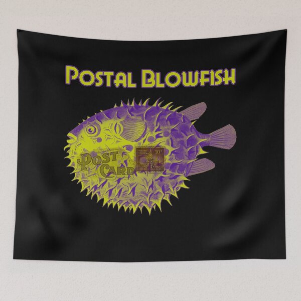 Item preview, Postal Blowfish designed and sold by ICheckmateThee.