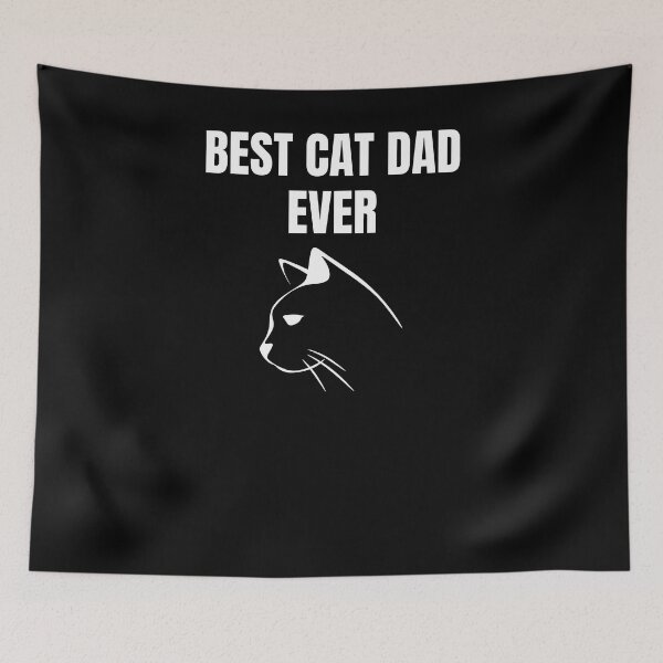Item preview, Best Cat Dad Ever - Funny Dad Cat designed and sold by BellaVille.