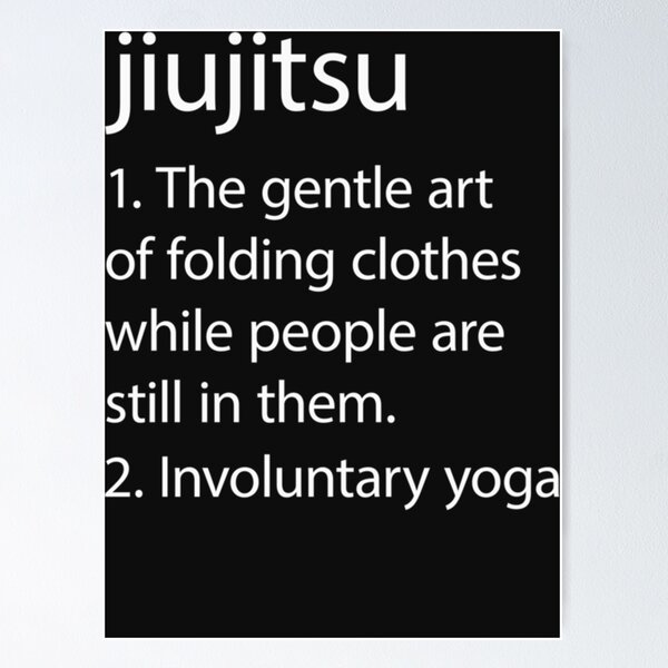 Item preview, Jiujitsu definition Classic  designed and sold by RobertMorales49.