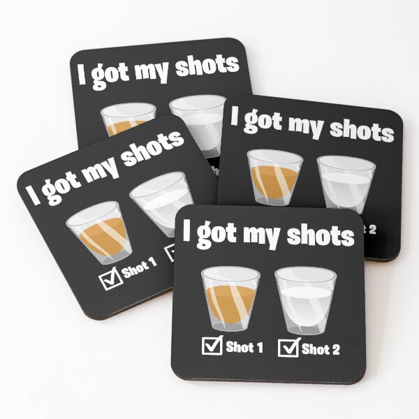 Item preview, I Got My Shots Funny Covid Vaccination Tshirt designed and sold by evadeedesigns.