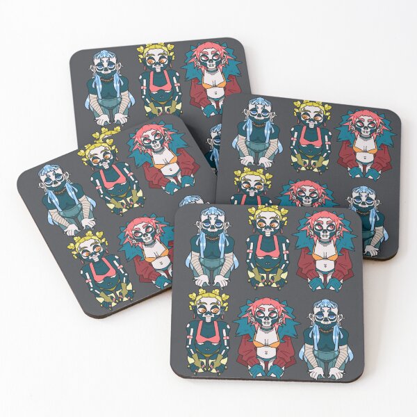 Item preview, Primary Skull Girls designed and sold by verymerrymart.