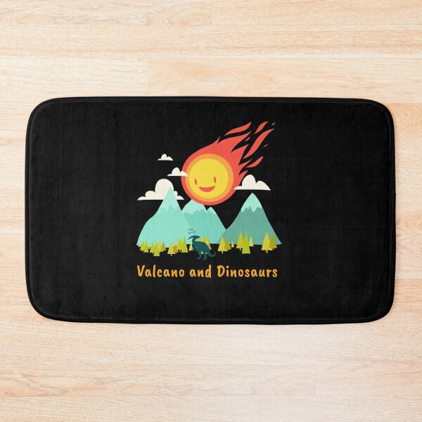 Item preview, Dinosaur and volcano designed and sold by mr&mrsmalik malik.