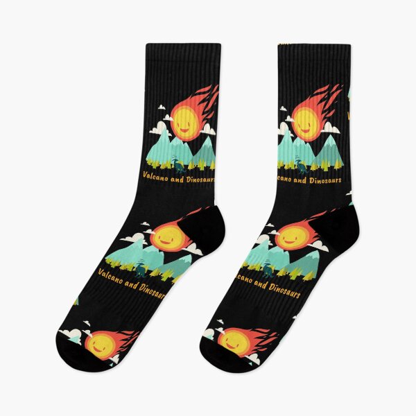 Item preview, Dinosaur and volcano designed and sold by mr&mrsmalik malik.