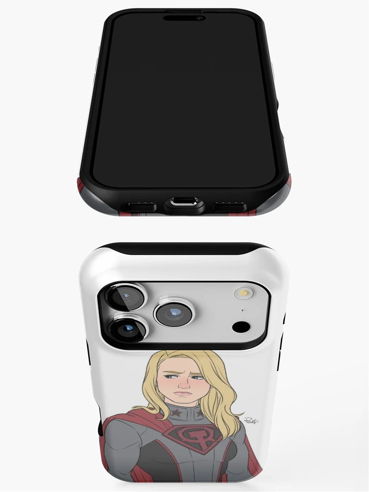 Thumbnail 3 of 4, iPhone Case, Red D designed and sold by Rafi de Sousa.