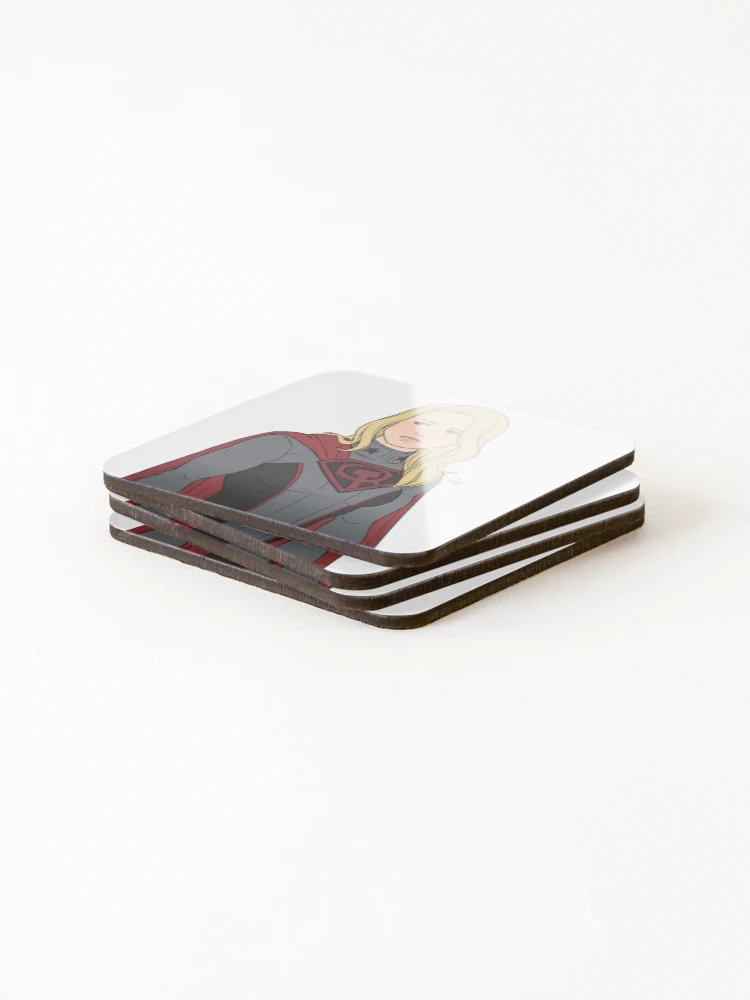 Thumbnail 4 of 5, Coasters (Set of 4), Red D designed and sold by Rafi de Sousa.