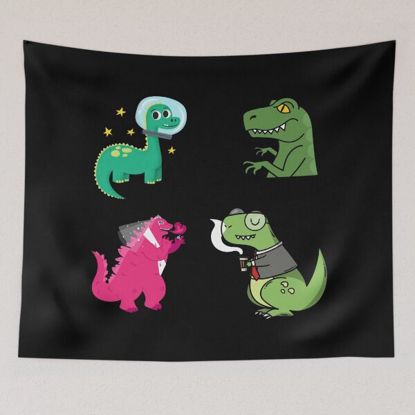 Item preview, Dinosaur and volcano - t rex designed and sold by mr&mrsmalik malik.