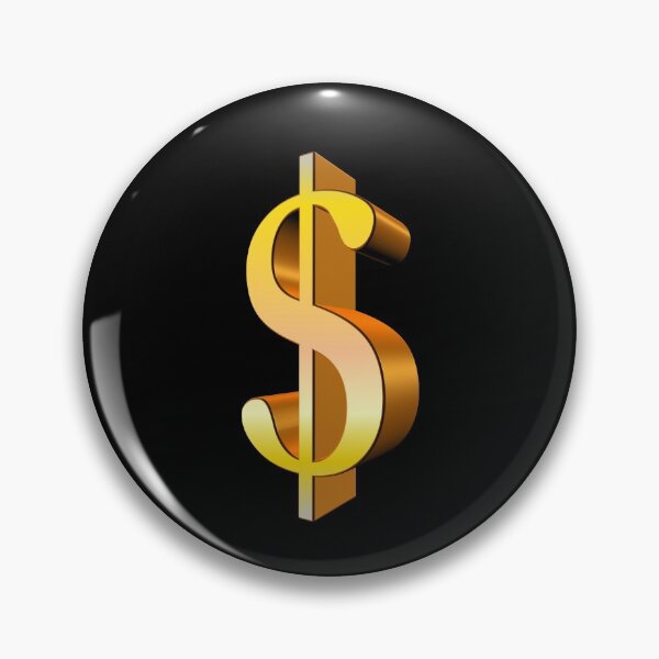 Item preview, Golden Dollar Sign designed and sold by Michael Pilinski.