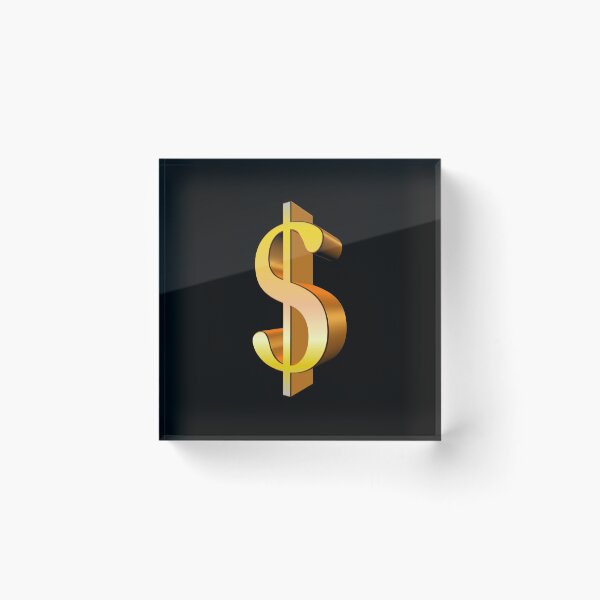 Item preview, Golden Dollar Sign designed and sold by Michael Pilinski.